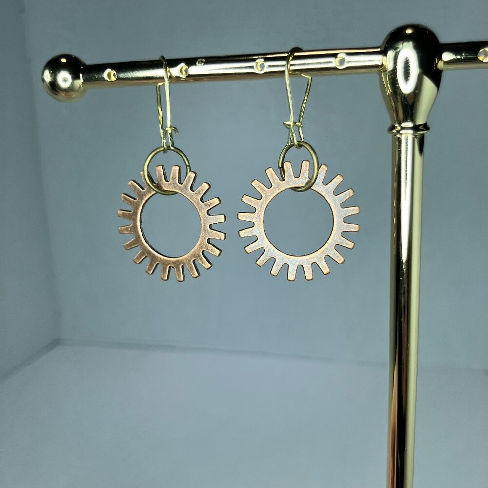 Handmade Steampunk Earrings